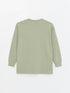 LC Waikiki Crew Neck Straight Oversize Women's Sweatshirt Tunic